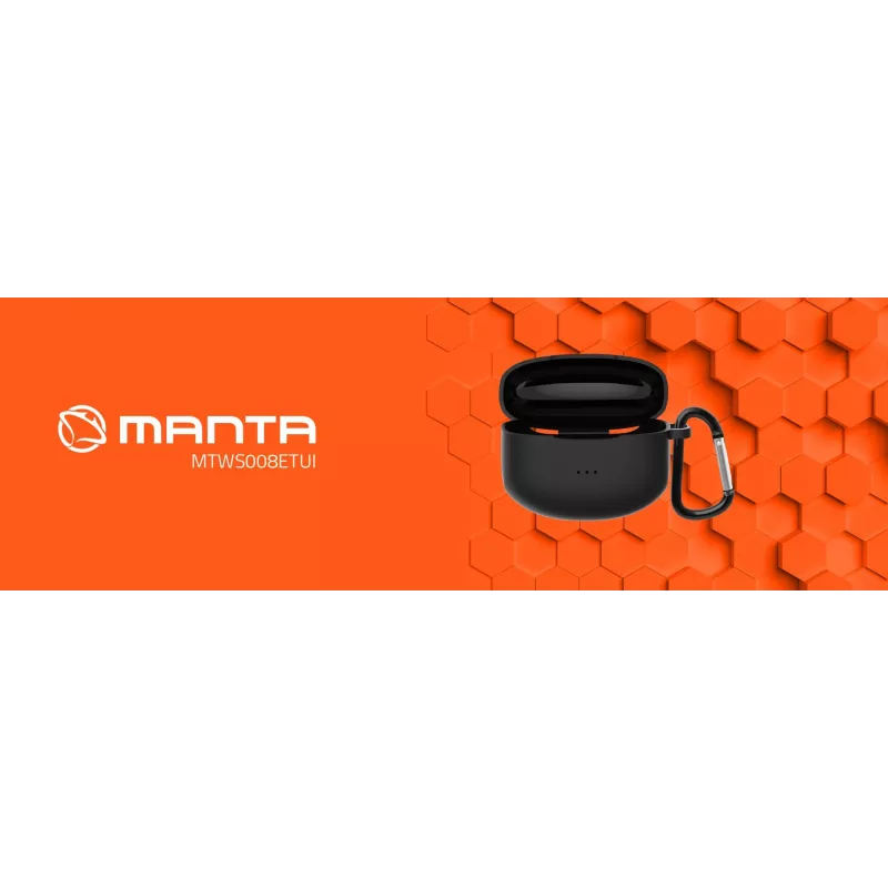 In-Ear-Kopfhörer MANTA MTWS008ETUI