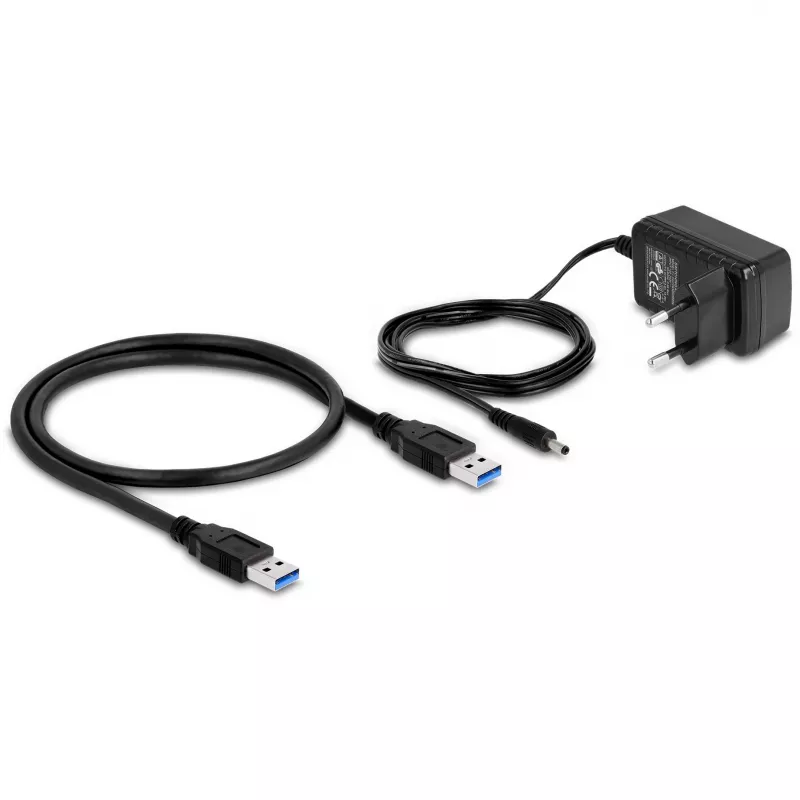 DeLOCK USB-Hub 10 Gbit/s 4 Typ-A-Anschlüsse 1 Schnellladeanschluss