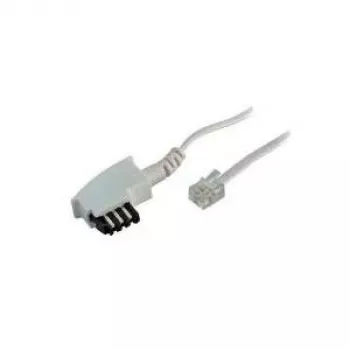 Telefonkabel S/CONN 70050-W 10 m Weiß