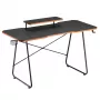 Maclean Gaming-Schreibtisch NanoRS mit Monitorablage max. 50 kg Höhe 850 mm Schwarz RS170, Gaming-Tisch, Schwarz