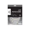 Netzwerkkabel Gembird Cat6 RJ-45 auf RJ-45 1 m, U/UTP, 24 AWG, grau