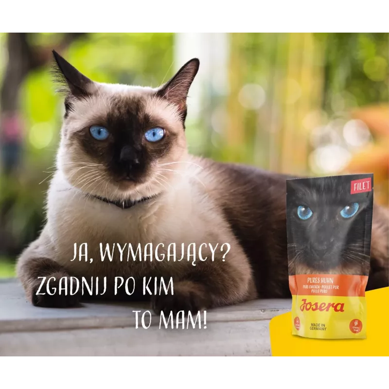 JOSERA Chicken Filet - Nassfutter für Katzen - 70 g