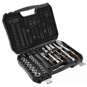 NEO tools 10-054 Steckschlüssel-/Ratschen-Set