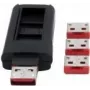 Kabeladapter EXSYS EX-1112-R USB A 3.0 Rot