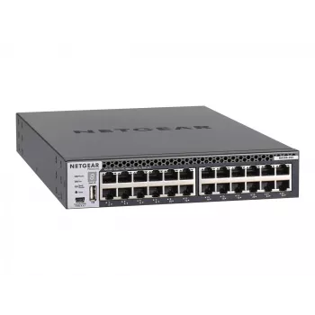 NETGEAR M4300-24X Managed L3 10G Ethernet (100/1000/10000) 1U Schwarz