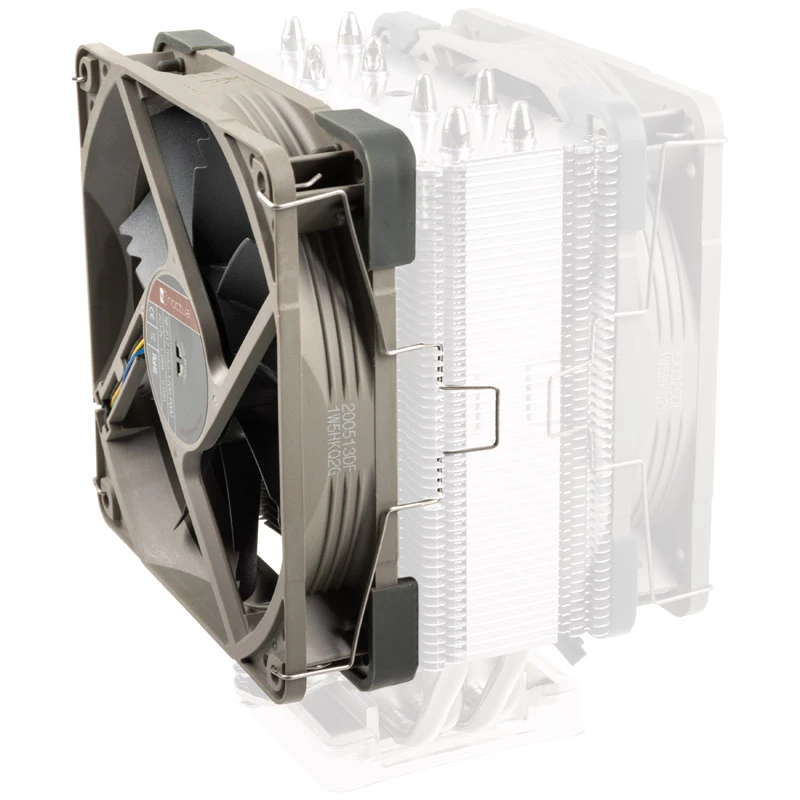 Fan Noctua NA-FK1 120 mm — 12 V PWM-Gehäuselüfter, 1700 U/min, 120,2 m³/h, 25,1 dB