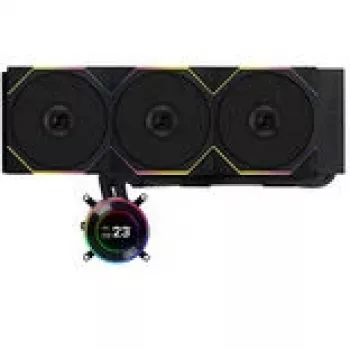 All-in-one liquid cooler Lian Li GA II Hydroshift II LCD-C 360TL 12 cm Schwarz