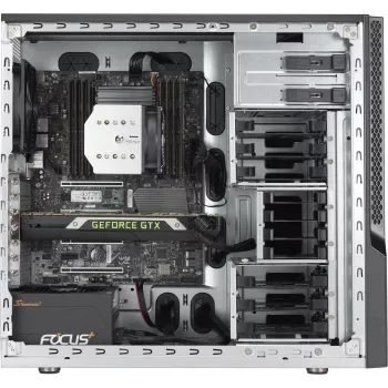 Computer Case Supermicro SuperChassis GS5A-754K Midi Tower Schwarz, Grau