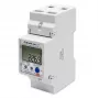 Qoltec 50882 Einphasiger elektronischer Energieverbrauchszähler für Hutschiene | Wi-Fi | TUYA | 230V | LCD