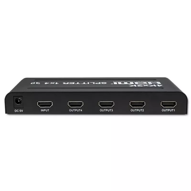 Qoltec 51798 Aktiver HDMI-Splitter 4 x HDMI 4K x 2K | 3.4Gb/s