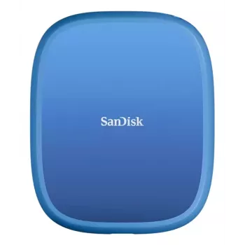 SanDisk Creator Phone Externe Festplatte mit MagSafe, SSD, 1 TB, Blau, SDSSDE62C-1T00-G25