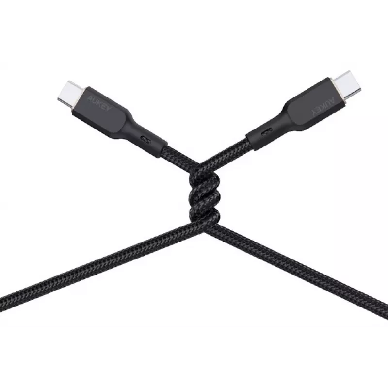 AUKEY CB-KCC101 Nylon-Kabel USB-C auf USB-C 1m
