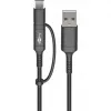 USB-Kabel Goobay 71892 Schwarz