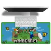 Mauspad Kids Euroswan 80x30 cm Minecraft — große Schreibtischmatte für Maus und Tastatur