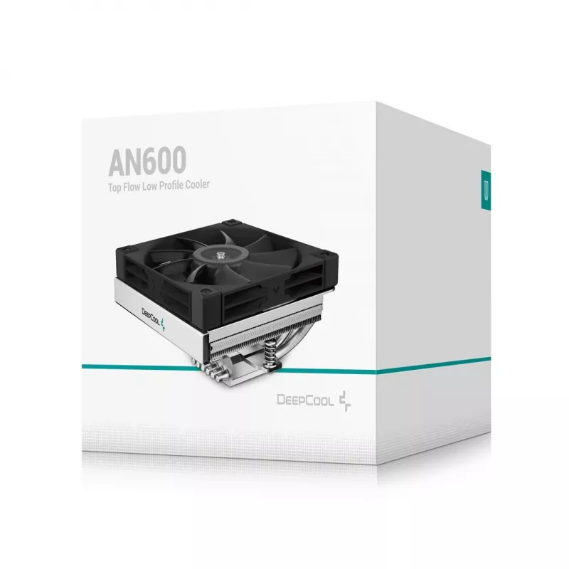 Luftkühler DeepCool AN600 12 cm Aluminium Schwarz 61,56 cfm