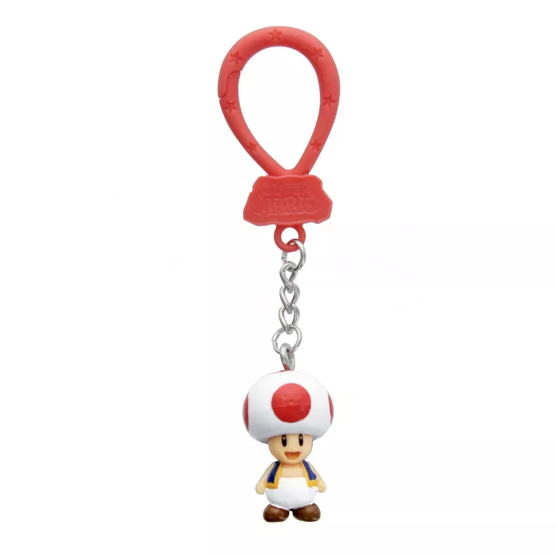 Backpack Buddies Schlüsselanhänger-Set Paladone Super Mario VKE mit 24 Stück – verschiedene Charaktere, Sammleraccessoires