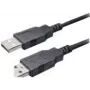 USB-Kabel Bachmann 940.045 3m USB A Schwarz