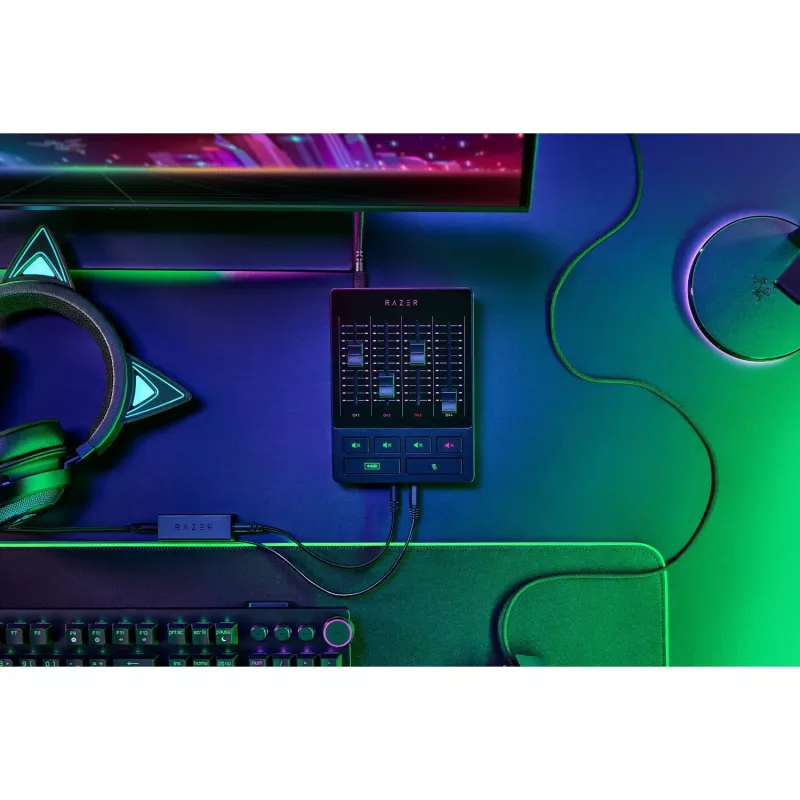 Razer Digitales Mischpult 4-Kanal (RZ19-03860100-R3M1)