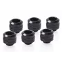 Fitting-Kit Alphacool 17475 — Messing-Fittings, schwarz, Ø 22 mm, H 20 mm