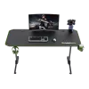 Schreibtisch GameMax D140-CARBON — Gaming-/Büroschreibtisch, Nettogewicht 20,5 kg, Bruttomaße 125×795×682 mm