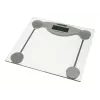 Elektronische Personenwaage Mesko MS 8137 — 150 kg Kapazität, 100 g Genauigkeit, weiß/transparent