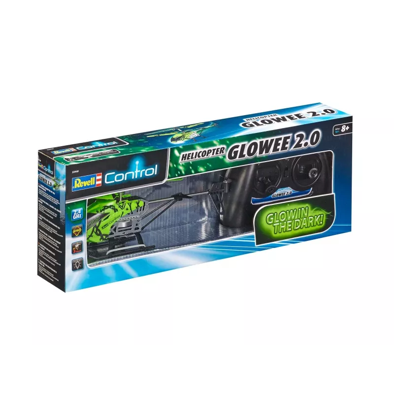 Hubschrauber REVELL Revell GLOWEE 2.0 mit Gyroskop, LiPo 250 mAh, für Kinder ab 8 Jahren