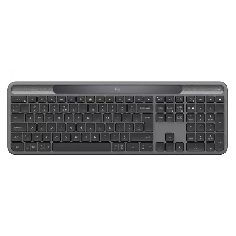 Logitech Signature schlank Solar+ K980 Wireless-Tastatur, Graphit, US-Layout