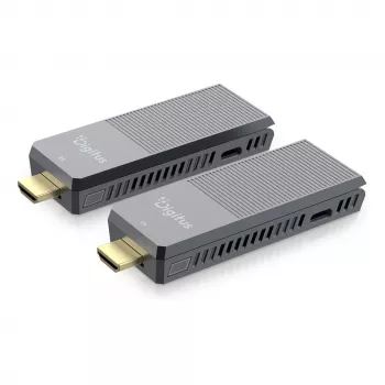 Drahtloses HDMI-Extender-Set DIGITUS DS-55359 — 4K/60Hz, 150 m, AV-Sender & -Empfänger