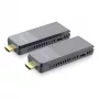 Drahtloses HDMI-Extender-Set DIGITUS DS-55359 — 4K/60Hz, 150 m, AV-Sender & -Empfänger