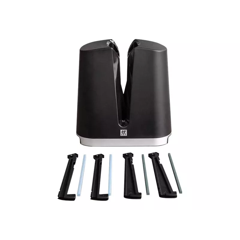 Messerschärfer ZWILLING V-Edge Pull Through, schwarz, kompaktes Durchzieh-Design