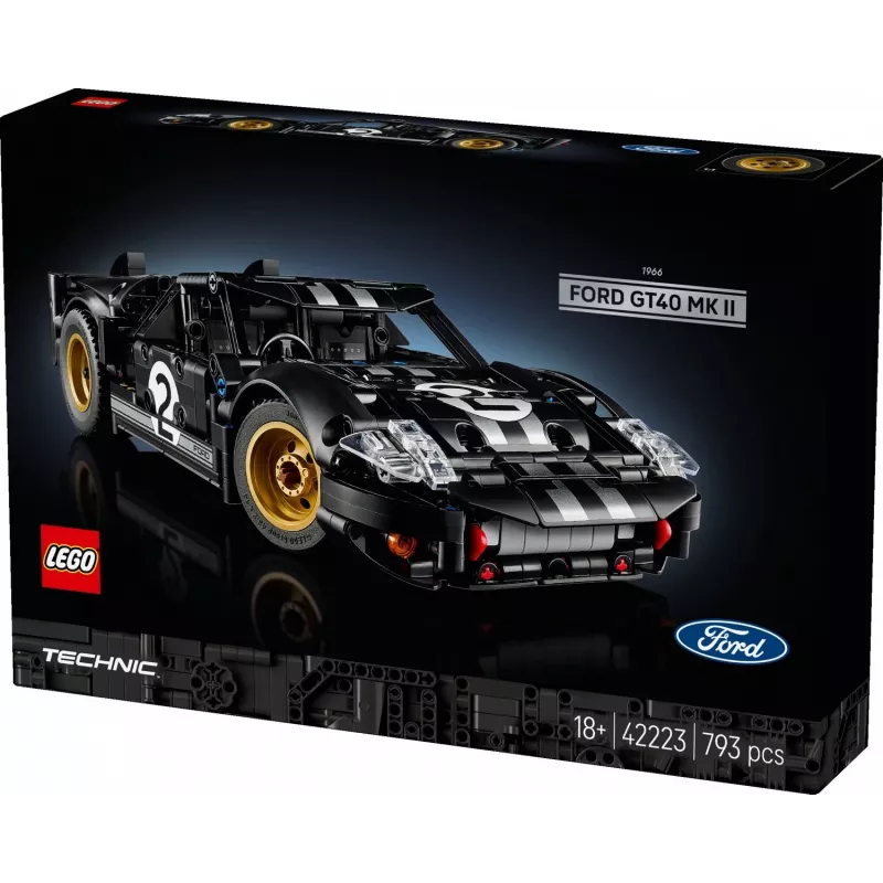 LEGO TECHNIC 42223 1966 Ford GT40 MKII Rennwagen