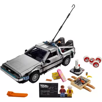 LEGO Icons 10300 Zurück in die Zukunft Zeitmaschine DeLorean DMC-12