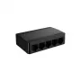 Netzwerk-Switch TENDA SG105M — 5-Port-Gigabit-Ethernet (10/100/1000), schwarz, Desktop-/Wandmontage