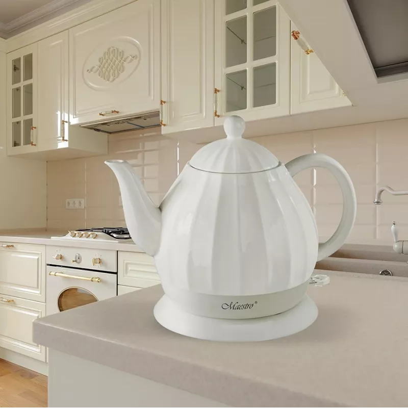 Feel-Maestro MR070 Wasserkocher 1,2 L 1200 W Weiß