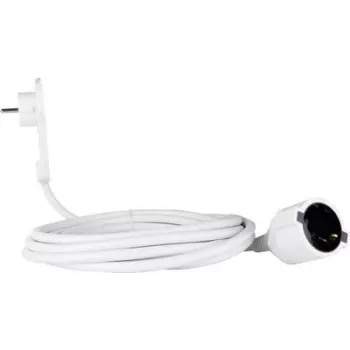 Stromverlängerung REV 0016035114 3 m 1 AC-Steckdose Innenbereich Weiß