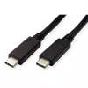 ROLINE USB3.2Gen2 Kabel PD 20V5A Typ C-C ST/ST 0,5 m - Kabel - Digital/Daten - 0,5 m (11.99.9057)