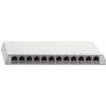 Patch Panel Rutenbeck PP-ClassEA iso-12 Ap 12x RJ-45 reinweiß