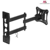 Wandhalterung für TV/Monitor MACLEAN MC-719, für Bildschirme bis 68,6 cm (27 Zoll), max. 15 kg, VESA 100x100, schwarz