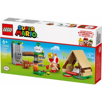 Konstruktionsspielzeug LEGO Captain Toads Camp Set 72040 mit interaktiven Super Mario-Funktionen