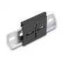 Montageset DeLOCK 67143 Schwarz Aluminium