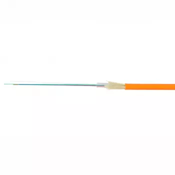 Fiberhome Mikro-Glasfaserkabel 2,5 mm, 4 FO G.657A1, PE-Mantel, Orange, 2-km-Trommel