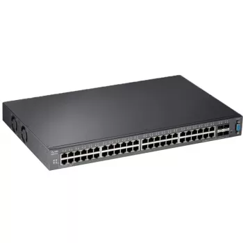 Zyxel XGS2210-52 Managed L2 Gigabit Ethernet (10/100/1000) 1U Schwarz