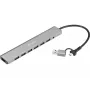 USB-Hub SANDBERG 136-66 — 7x USB 3.0 Anschlüsse, extern mit Strom versorgt
