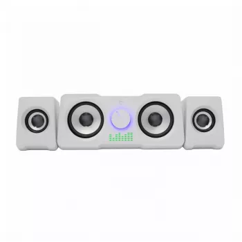 White Shark GSP-968 Mood RGB Gaming 2.2 Lautsprechersystem Weiß