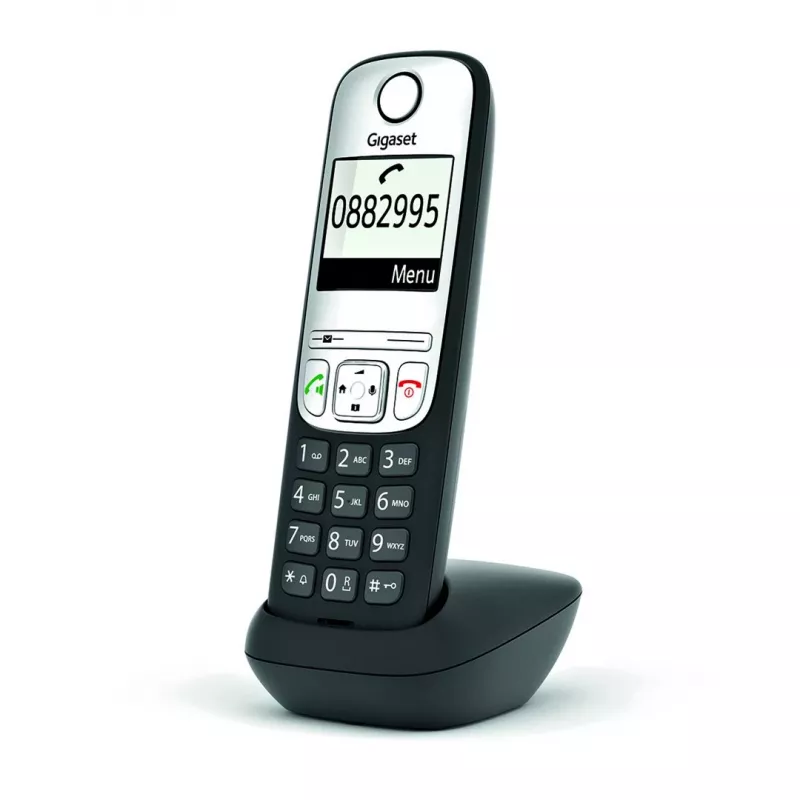 Gigaset A690HX Analog/DECT Telefon Anruferkennung Schwarz, Silber