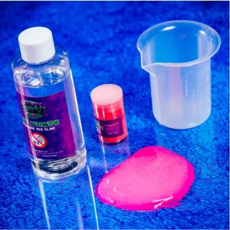 Liscianigiochi Science Kit Crazy Science Slime Chameleon 304-PL89246 – pädagogisches Schleimexperimentier-Set