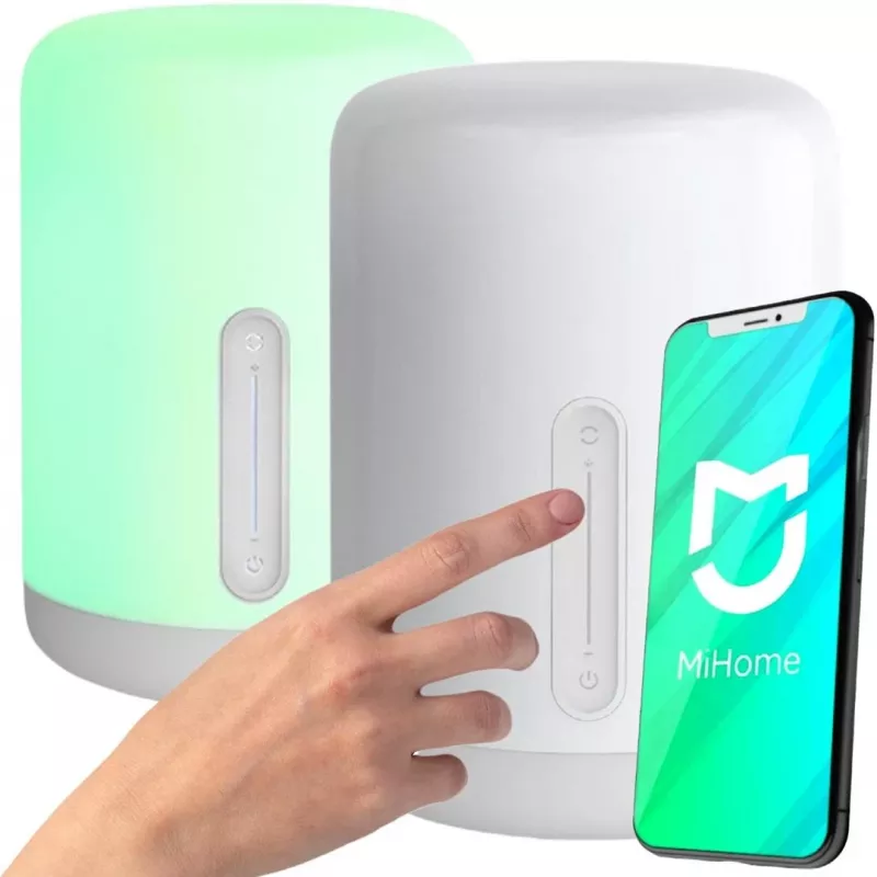 Xiaomi Mi Nachttischlampe 2 Smart Tischlampe Weiß Wi-Fi