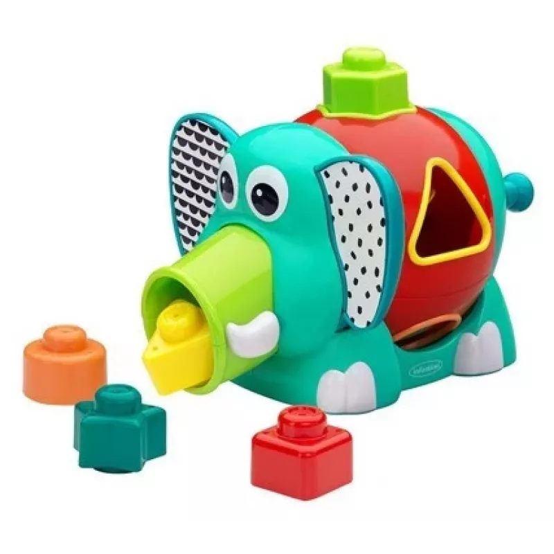 Sortierer mit Blöcken - Elefant Infantino