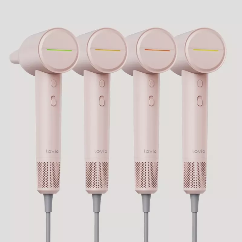 Haartrockner Lovio LVHD001PK mit Ionisierung und AirFlow-Technologie