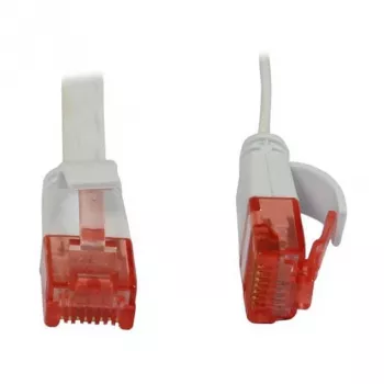 Patchkabel RJ45 - CAT6 250Mhz - 5m weiß - UTP(U/UTP) - PVC - flach - Synergy 21 -
